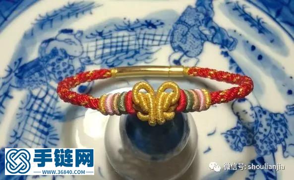 中国结之金蝶结手链
