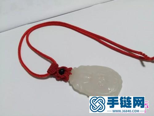 和田观音项链绳的详细编制图解