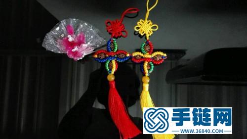 绳编金刚降魔杵挂饰的详细制作图解