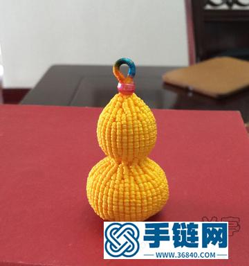 中国结绳编葫芦小挂件的方法（兰亭）
