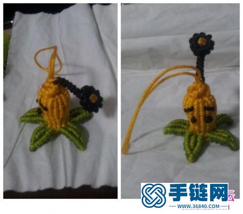 中国结编织制作植物大战僵尸玉米投手