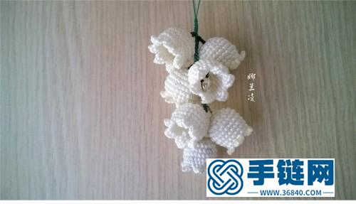 中国结制作铃兰花的方法图片