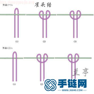 手表带的编法教程