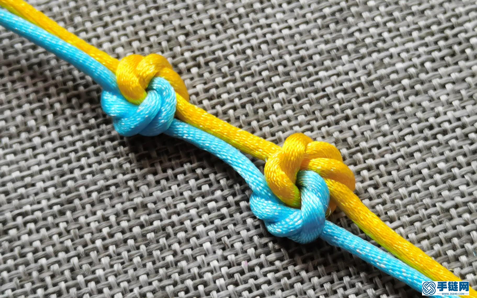 “手工编绳”曼陀罗结（6瓣）编织教程视频