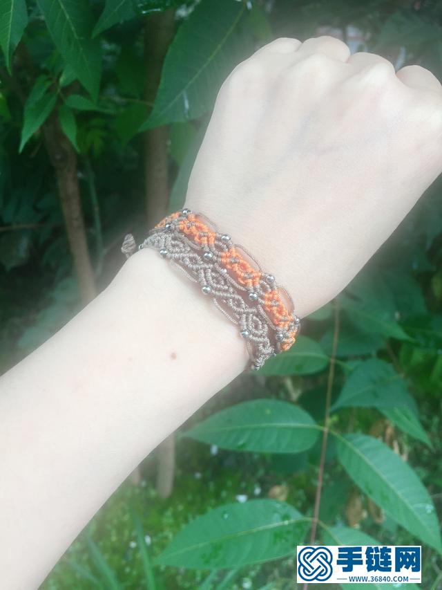 手工编绳，用六根线自制一条漂亮的手链，创意饰品