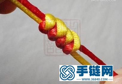 金刚结手链编法图解 金刚结编手链的步骤简单
